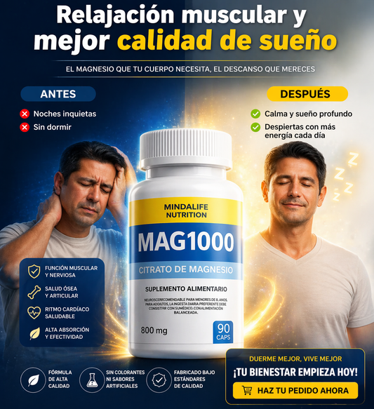 CITRATO DE MAGNESIO 1000mg