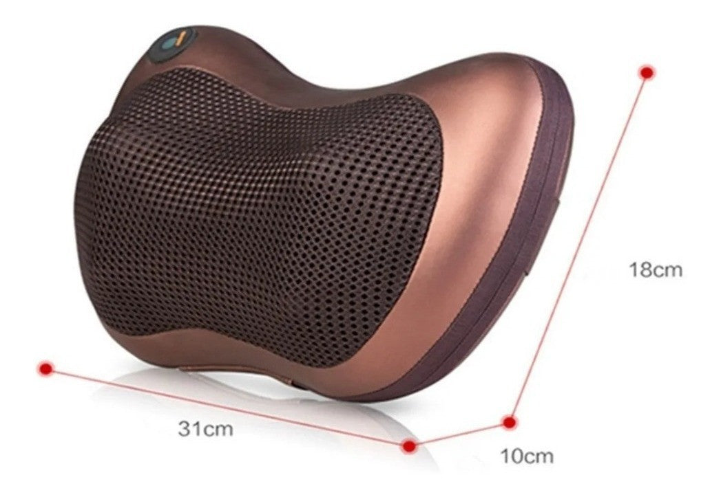 Masajeador Eléctrico Cojín-Almohada de Doble Hélice