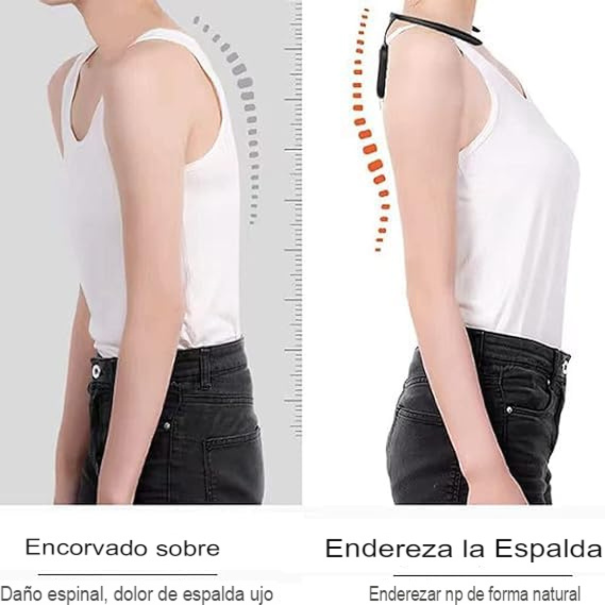 Corrector de Postura Masaje Ultrasónico