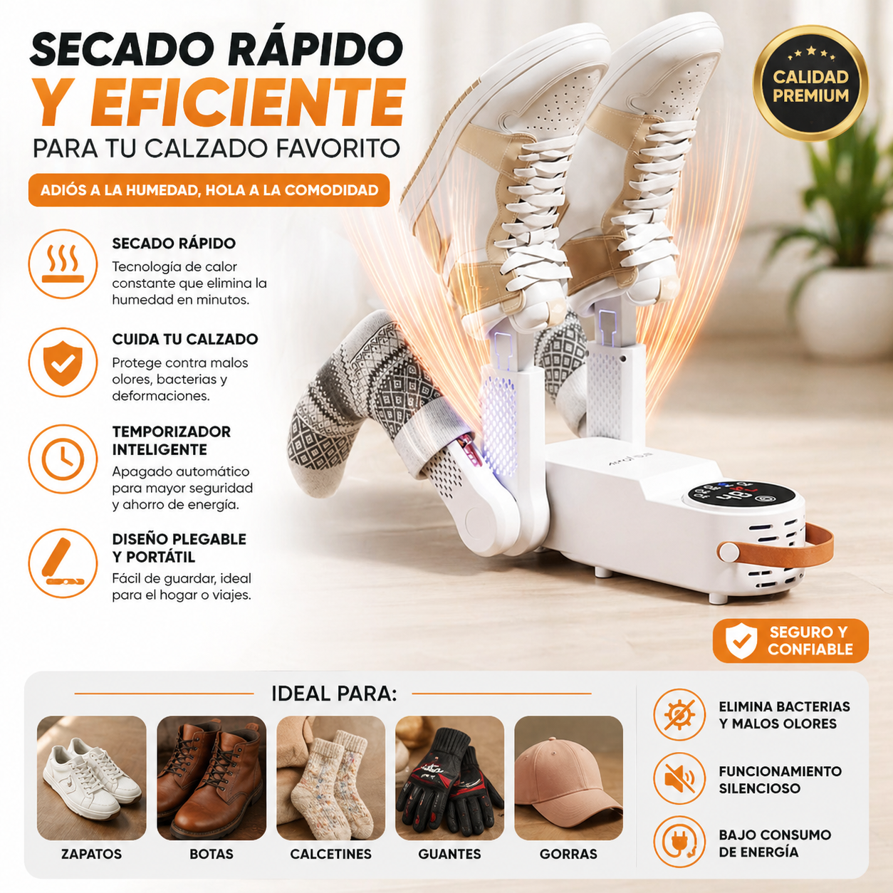 MH - SECADOR DE ZAPATOS
