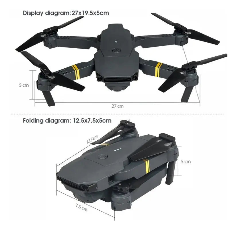 Drone 998 Pro Recargable Cámara Dual 4k